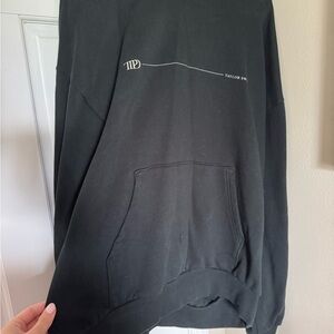 Black Taylor Swift TTPD Hoodie